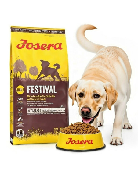 Josera Festival 12.5 kg - Hrană cu Sos pentru Câini Mofturoși