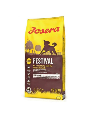 Josera Festival 12.5 kg - Hrană cu Sos pentru Câini Mofturoși