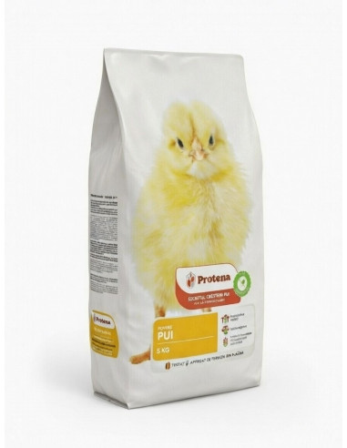 Furaj Pui Creștere Protena 5kg cu Coccidiostatic | best-shop.ro