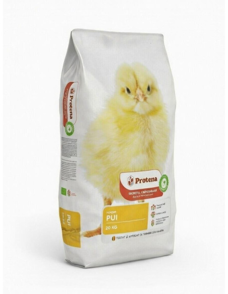 Furaj Pui Creștere Protena 20kg cu Coccidiostatic | best-shop.ro