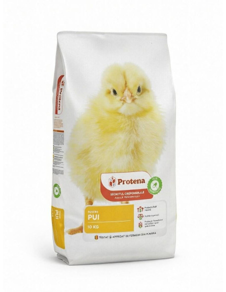 Furaj Pui Finisare Protena 10kg - Granulat | best-shop.ro