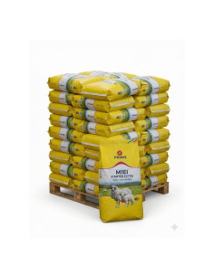 Palet 1 Tonă Furaj Miei Starter Primo Extra 40kg - 25 saci la preț de producător cu livrare gratuită în toată România.