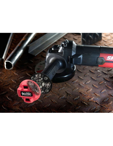 SKIL 9151 GB, Polizor unghiular AG1E9151GB, VRS+, 12000 rpm, 1010W, d. max. disc 125mm, + geanta si accesorii