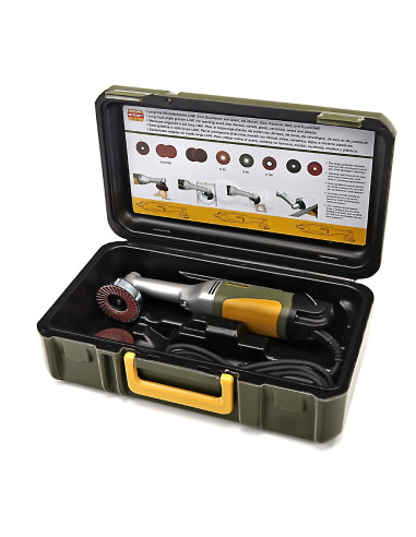Proxxon 28547, Polizor unghiular LHW, 15000 rpm, 100W, d. max. disc 50 mm, + geanta si accesorii