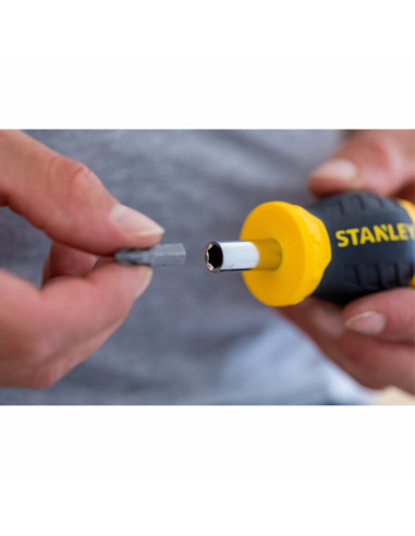 Stanley 0-66-357, surubelnita multibit clichet cu 6 biti