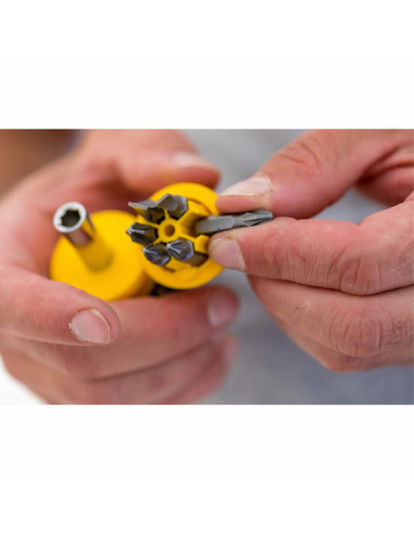 Stanley 0-66-357, surubelnita multibit clichet cu 6 biti