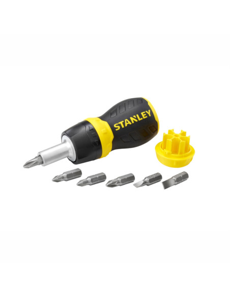 Stanley 0-66-358, surubelnita multibit clichet cu 6 biti