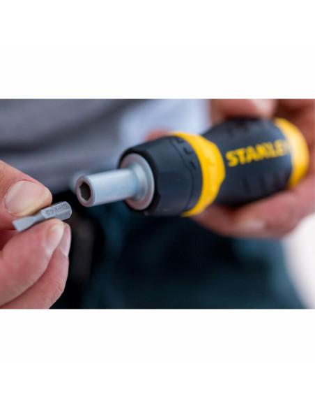 Stanley 0-66-358, surubelnita multibit clichet cu 6 biti