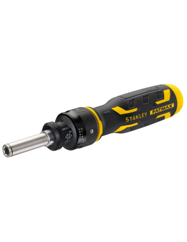 Stanley FMHT62692-0, Surubelnita multibit SpeedDrive FatMax cu clichet, magazie de biti + 3 biti inclusi