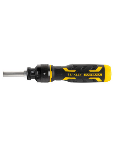 Stanley FMHT62692-0, Surubelnita multibit SpeedDrive FatMax cu clichet, magazie de biti + 3 biti inclusi