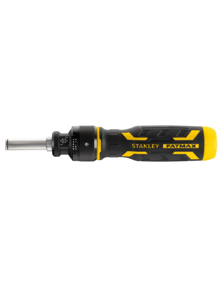 Stanley FMHT62692-0, Surubelnita multibit SpeedDrive FatMax cu clichet, magazie de biti + 3 biti inclusi
