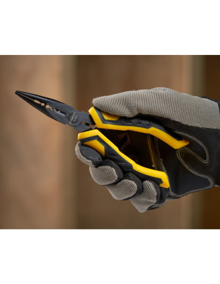 Stanley STHT0-74364, cleste dynagrip combinat, cu varf lung, 200 mm, blister
