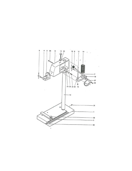 Proxxon 28606.22-Piesa de schimb,surub
