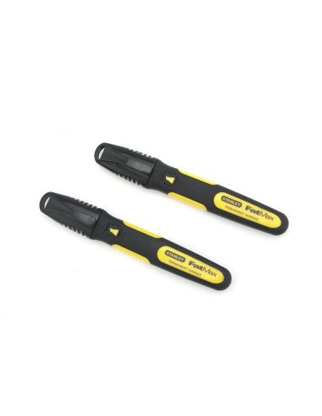 Stanley 0-47-314, marker negru fatmax, permanent cu varf lat