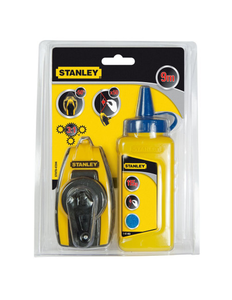 Stanley STHT0-47244, set sfoara de trasare + creta albastra, blister