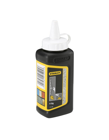 Stanley 1-47-405, praf de creta, 115 g, alb