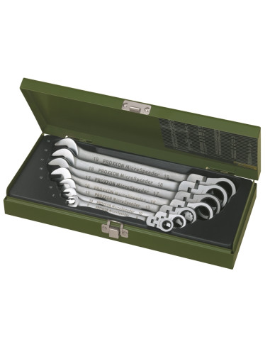 Set chei combinate cu clichet, Proxxon 23068, MICRO-COMBISPEEDER