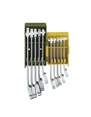Set chei combinate cu clichet, Proxxon 23126, 8-19mm, 10 piese