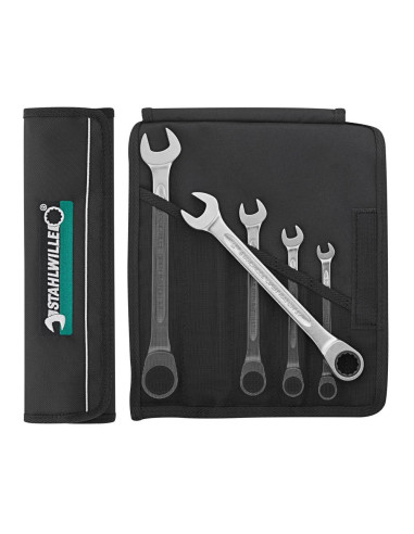 Set de 5 chei combinate cu clichet Stahlwille, 17F/5