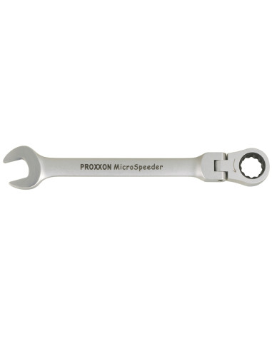 Cheie combinata fixa inelara cu clichet, cap oscilant, Proxxon 23052, 15 mm