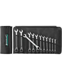 Set 12 chei combinate cu clichet open-ratch Stahlwille 17/12