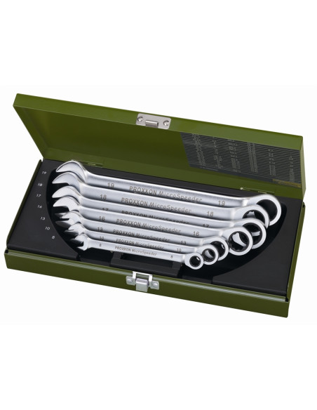 Set chei combinate, Proxxon 23275, cu clichet MICRO-SPEEDER standard