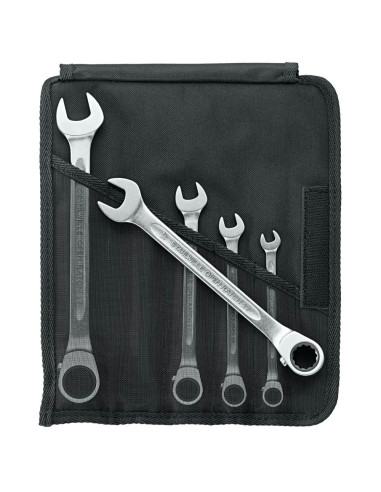 Set 5 chei combinate cu clichet open-ratch Stahlwille 17/5