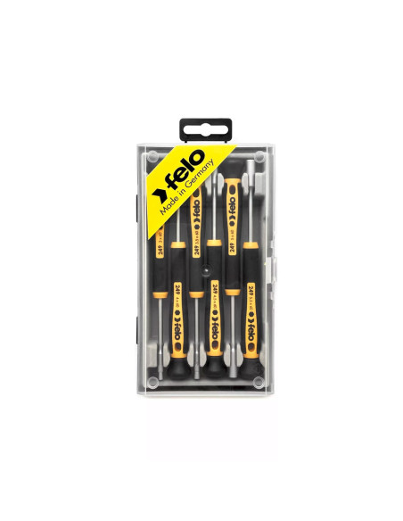 Felo 24996166, Trusa surubelnite de precizie cu varf tubular, 6 piese