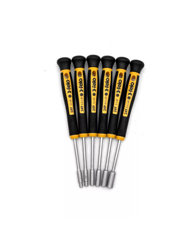 Felo 24996166, Trusa surubelnite de precizie cu varf tubular, 6 piese