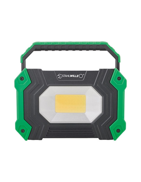 Stahlwille 77490015, Proiector LED portabil 13133, 2800 lumeni, 3 trepte de lumina, baterie Li-Ion, autonomie 13 ore, baza magne