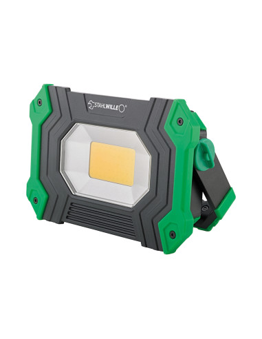 Stahlwille 77490015, Proiector LED portabil 13133, 2800 lumeni, 3 trepte de lumina, baterie Li-Ion, autonomie 13 ore, baza magne