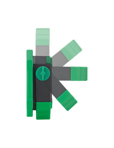 Stahlwille 77490015, Proiector LED portabil 13133, 2800 lumeni, 3 trepte de lumina, baterie Li-Ion, autonomie 13 ore, baza magne