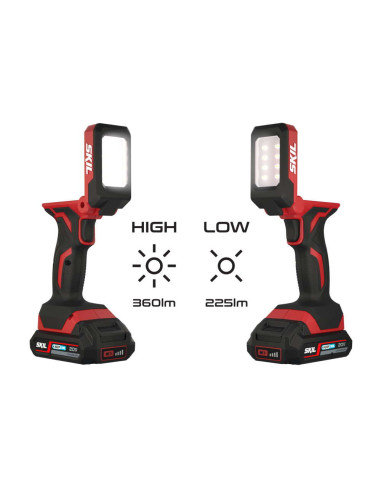 Skil 3155 CA, Lampa de lucru cu LED, 360 lumeni, 20V, doar corpul