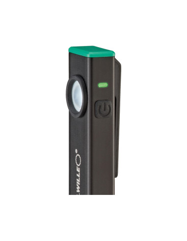 Stahlwille 77490016, Lampa LED raincarcabila 13134, 500 lumeni, 3 trepte de lumina, baterie Li-Ion, autonomie 3 ore, clema de pr