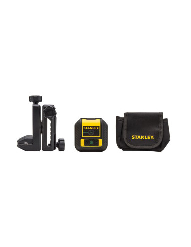Stanley STHT77592-1, nivela laser cross 90, cu linie in cruce + un fascicul 90 grade, lumina verde, auto-nivelare, prindere cu c