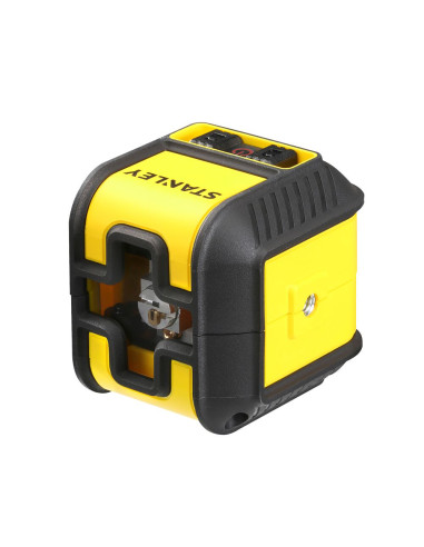 Stanley STHT77498-1, nivela laser cubix cu linie in cruce, lumina rosie, auto-nivelare, prindere cu clema, QuickLink, raza actiu