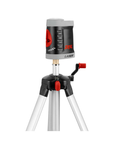 SKIL 2610395906 Trepied mare, polivalent, 1.2m, in geanta din material textil + adaptor pentru montarea uneltelor de nivelare şi