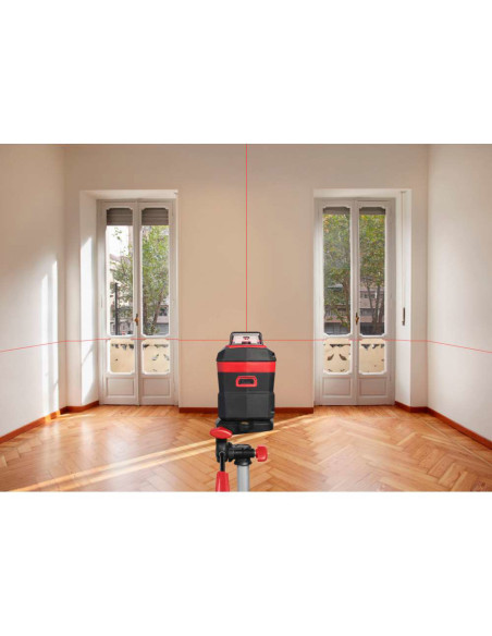 SKIL 1960 DA Nivela laser cu linie în cruce 360 garde, lumina rosie, raza actiune 20m, Accu Li-Ion, include incarcator micro USB