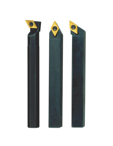Set de 3 cutite strung cu placute amovibile, Proxxon 24556, 10x10x90