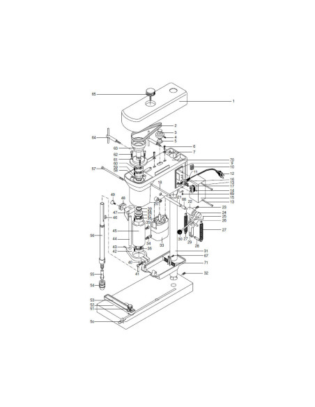 Proxxon 28128.33-Piesa de schimb, motor