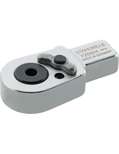 Cap fix cu prindere biti cheie dinamometrica, Stahlwille 725B/4, 22 dinti, prindere 9x12 mm, patrat 1/4"