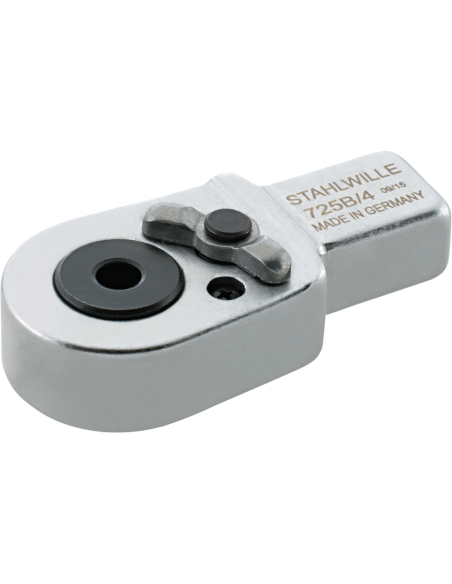 Cap fix cu prindere biti cheie dinamometrica, Stahlwille 725B/4, 22 dinti, prindere 9x12 mm, patrat 1/4"