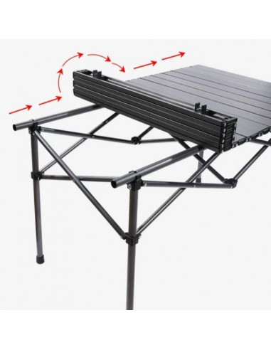 Masa pliabila pentru gradina, camping sau pescuit, tip valiza, JollyMag, SC09SZ, 95x56x50 cm