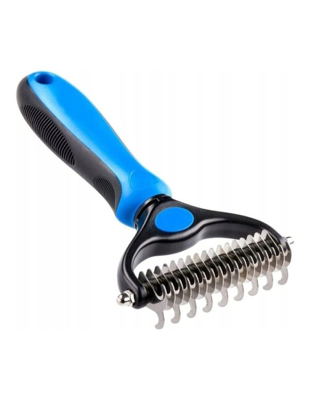 Pieptene de tuns caini si pisici, pentru descalcire blana, anti-naparlire, par lung si scurt, JollyMag, SCZ04