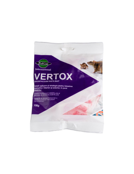 Momeala pasta proaspata impotriva soarecilor si sobolanilor Vertox