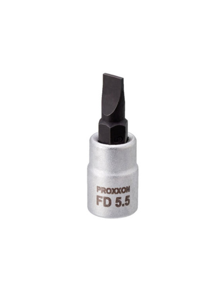 Varf surubelnita drept FD 5.5 cu prindere 1/4", Proxxon 23739