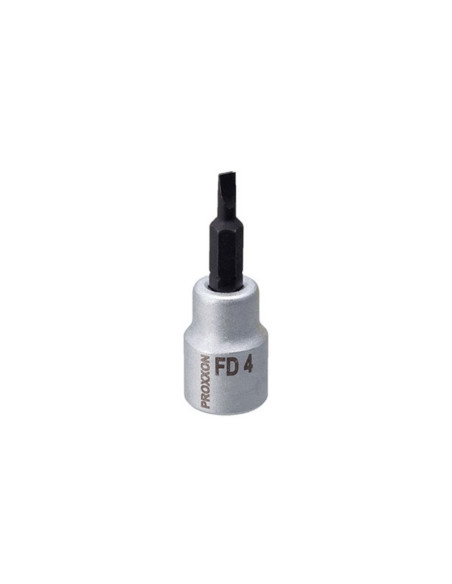 Varf surubelnita drept de 4mm, Proxxon 23591, cu prindere 3/8"