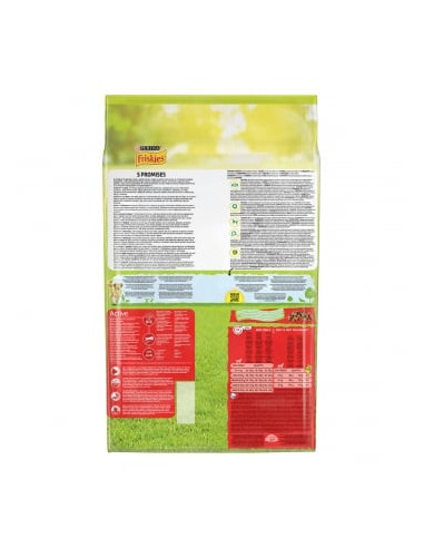 Hrana uscata pentru caini Friskies Active vita 15 kg