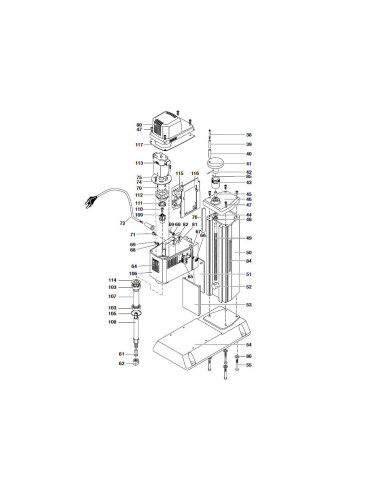 Proxxon 27110.113-Piesa de schimb,motor