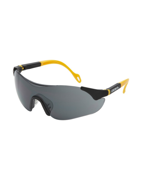 Gebol 730002, Ochelari de protectie Safety Comfort din policarbonat, lentile fumurii, clasa optica I, protectie UV, marime unive